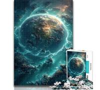 1000 Piece Puzzle Magical Earth Jigsaw Puzzles for Adults 1000 Piece,Train Your Brain And Hands Gifts for Friends And Family 50x75cm