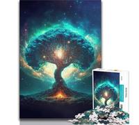 1000 Piece Puzzle Magical Tree Jigsaws Puzzles 1000 Pieces for Adults Gifts,Decompressing Intellectual Educational Toy Great Gifts And Toys (38x26cm)
