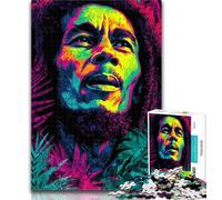 1000 Piece Puzzle Marijuana Man Jigsaws 1000 Pieces for Teenagers,Toys Educational Games Stress Relieving Unique Home Decor And Gifts 26x38cm