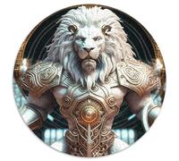 1000 Piece Puzzle Mechanical Tiger Impossible Jigsaw Puzzles for Adults Educational Activity for Cognitive Skills Cognitive Skill Improvement (67.5x67.5cm)
