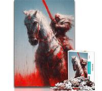 1000 Piece Puzzle Medieval Knights 1000 Piece Jigsaw Puzzles for Teenagers,learning Educational Toys Unique Home Decor And Gifts (50x75cm)