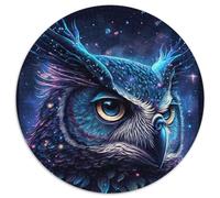 1000 Piece Puzzle Mystery Owl Jigsaw Puzzles for Adults Challenging Brain Teaser, Family Activity, Home Decor, 67.5x67.5cm