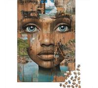 1000 Piece Puzzle, Nature's Canvas Artistic Reflections on Environmental Harmony, 70x50cm/1000pcs