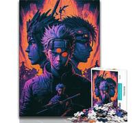 1000 Piece Puzzle Ninja Killer Jigsaw Puzzles for Teenagers 1000 Piece,Educational Toys Is Ideal As A Gift for The Whole Family (50x75cm)