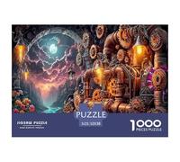 1000 Piece Puzzle of Famous City Skyline - An Architectural Jigsaw Challenge for Adults & Geography-Loving Kids. A Satisfying Build Resulting in An Impressive Display Piece.