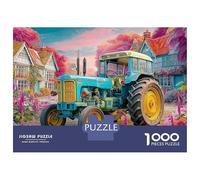 1000 Piece Puzzle of Famous City Skyline - An Architectural Jigsaw Challenge for Adults & Geography-Loving Kids. A Satisfying Build Resulting in An Impressive Display Piece.