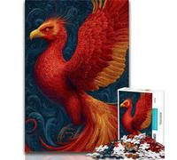 1000 Piece Puzzle Phoenix Jigsaws Puzzles 1000 Pieces for Adults Gifts,Learning Educational Toy for Is Ideal As A Gift for The Whole Family (26x38cm)