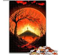 1000 Piece Puzzle RED DAWN Puzzles for Adults Ideal for Lover, Perfect Christmas, New Year, Valentine's Gift size 50x75cm