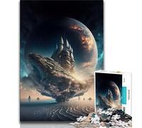 1000 Piece Puzzle Sailing Across The Galaxy Adult Puzzles 1000 Pieces,for Age 14+ Impossible Game Best Gift for Adults And Teenagers (50x75cm)