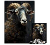 1000 Piece Puzzle Sheep Playful Jigsaw Puzzles for Adults Ideal for Teenagers Collectors Travel Gift Family Activity 1000 PCS(38x26cm)