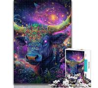 1000 Piece Puzzle Taurus Goddess Jigsaw Puzzles 1000 Pieces for Adults Teens,Train Your Brain And Hands Gifts for Friends And Family 50x75cm