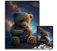1000 Piece Puzzle Teddy Bear Style Puzzles for Adults Ideal for Lover Perfect Christmas New Year Valentines Gift 1000 PCS(75x50cm)