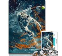 1000 Piece Puzzle Tennis Players 1000 Pieces Jigsaw Puzzles for Adults And Teens,Family Entertainment Toys Is Ideal As A Gift for The Whole Family (50x75cm)