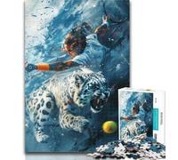 1000 Piece Puzzle Tennis Players Jigsaw Puzzles for Adults 1000 Piece,Educational Game for Birthday, Chrismas for And 14 Years Old 50x75cm