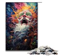 1000 Piece Puzzle The Colorful Psychedelia of Elves Jigsaw for Adults Wood Jigsaw Great Gifts for Christmas 75x50cm