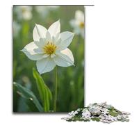 1000 Piece Puzzle The Snow-white Reeds Sway in The Wind Jigsaw for Adults Wooden Jigsaw Challenging Game 1000 PCS(38x26cm)