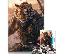 1000 Piece Puzzle Tiger Ninja Jigsaw Puzzles for Adults 1000 Pieces,Relax Games Is Ideal As A Gift for The Whole Family 50x75cm