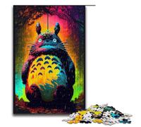 1000 Piece Puzzle Totoro Jigsaw for Adults Wood Jigsaw Great Gifts for Christmas 75x50cm