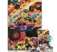 1000 Piece Puzzle Tractor in The Sea of Flowers 1000 Pieces Jigsaw Puzzles for Adults And Teens,Challenging Game Toys for Is Ideal As A Gift for The Whole Family 50x75cm