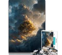 1000 Piece Puzzle Tree of Life Adult Puzzles 1000 Pieces,for Age 14+ Impossible Game Best Gift for Adults And Teenagers 26x38cm