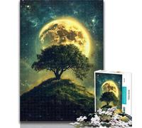 1000 Piece Puzzle Tree of Life Jigsaw Puzzles for Adults 1000 Pieces,Relax Games Is Ideal As A Gift for The Whole Family 26x38cm