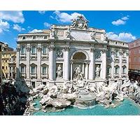 1000 Piece Puzzle Trevi Fountain Rome-Italy Large Jigsaw Puzzle for Adults and Teens, Friends 26x38CM