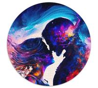 1000 Piece Puzzle Twin Flame Couple In Love Cardboard Jigsaw Puzzles for Adults Erfect for Home Decor, Birthdays, Holidays, And Gifts (67.5x67.5cm)