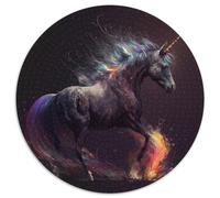 1000 Piece Puzzle Unicorn Cardboard Jigsaw Puzzles for Adults Erfect for Home Decor, Birthdays, Holidays, And Gifts 67.5x67.5cm