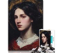 1000 Piece Puzzle Virgin Mary Jigsaw Puzzles 1000 Pieces for Adults Teens,Train Your Brain And Hands Gifts for Friends And Family 26x38cm