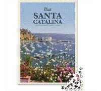 1000 Piece Puzzle, Visit Santa Catalina, 70x50cm/1000pcs