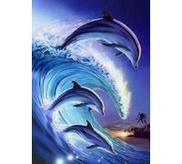 1000-Piece Puzzle with Sea Creatures and Landscapes, Educational Toy, Learning Game for Adults Xq387Zp 26x38CM