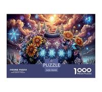 1000 Piece Puzzle with Unique “Whimsy” Piece Shapes - A Special Jigsaw for Adults & Curious Kids. Surprise Shapes Within The Standard Cut Add An Extra Layer of Delight.