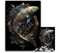 1000 Piece Puzzle Zodiac Pisces Paper Puzzles Creative Family Game & Home Decor for Teenagers 1000 PCS(38x26cm)
