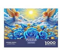 1000 Piece PuzzleAngel Wings Game Suitable for Children And Adults Aged 12 And Above, Can Be Collected, Home Decoration, And Challenged to The Impossible70x50cm/1000pcs