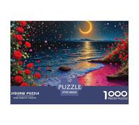 1000 Piece PuzzleRose Game Suitable for Children And Adults Aged 12 And Above, Can Be Collected, Home Decoration, And Challenged to The Impossible38x26cm/1000pcs