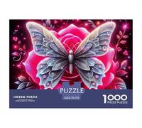 1000 Piece PuzzleRose Game Suitable for Children And Adults Aged 12 And Above, Can Be Collected, Home Decoration, And Challenged to The Impossible70x50cm/1000pcs