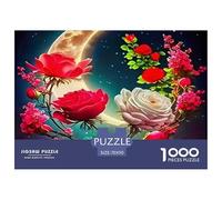 1000 Piece PuzzleRose Game Suitable for Children And Adults Aged 12 And Above, Can Be Collected, Home Decoration, And Challenged to The Impossible70x50cm/1000pcs