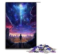 1000 Piece Puzzles Beautiful And Spectacular City Jigsaw Puzzles for Adults Wooden Jigsaw Family Games 1000 PCS(75x50cm)