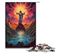 1000 Piece Puzzles Brazil Jesus Savior for Adults Wooden Jigsaw Family Games 75x50cm