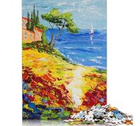 1000 Piece Puzzles Bright Sunny Day Style Jigsaw Puzzles Game Toys Family Puzzles s Challenging (75x50cm)