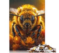 1000 Piece Puzzles Buzzing Harmony Style Jigsaw Puzzles Game Toys for Adults Family Puzzles Gift Puzzles Adults Challenging 1000pcs (75x50cm)