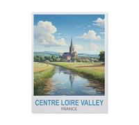 1000 Piece Puzzles,Centre Loire Valley, France,for Children and Adults, Assembly Puzzle, Fun Game(75x50cm)-HB95