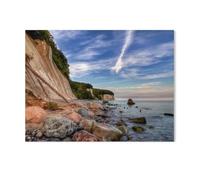1000 Piece Puzzles，Chalk Cliffs Sassnitz，for Children and Adults, Assembly Puzzle, Fun Game（75x50cm）-AD71