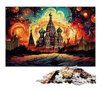 1000 Piece Puzzles Color Russia. St. Petersburg Jigsaw Puzzle For Kids Paper Jigsaw Educational Games For Adults 1000 PCS(38x26cm)