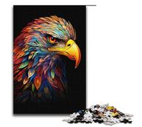 1000 Piece Puzzles Colourful EaglesJigsaw for Adults Kids Wooden Puzzles Educational Stress Relief Toy Puzzle 1000 PCS(38x26cm)