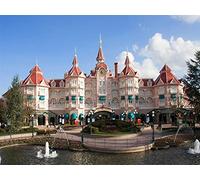 1000 Piece Puzzles, Disneyland Paris for Children and Adults, Assembly Puzzle, Fun Game 38x26CM
