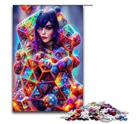 1000 Piece Puzzles Encased Lust Jigsaw for Adults Wood Family Game 75x50cm