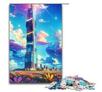 1000 Piece Puzzles Fantastic Scenery for Adults Wooden Jigsaw Family Games 1000 PCS