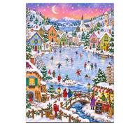 1000 Piece Puzzles for Adults, 50 * 70 CM Winter Fairytale Puzzle | 1000 Pieces Jigsaw Puzzles for Christmas Thanksgiving, Adults Puzzle Gifts