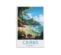 1000 Piece Puzzles for Adults Cairns Australia Recycled Paper Jigsaw Puzzle 1000 Pieces - Fun and Challenging Family Game Great Gift Idea 26x38cm
